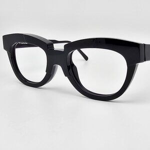 *SOLD* Kuboraum Berlin Maske K19 Black Cat Eye Eyeglasses Frame Italy 51-21-145